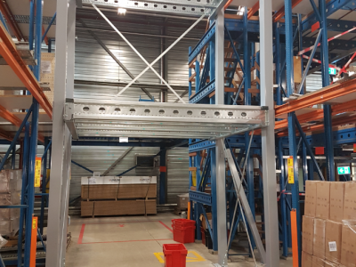Tvåvånings lager - mezzanine i Norge 17